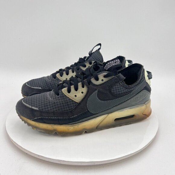 Nike Air Max Terrascape 90 Men Size 8 DH2973-001 Black Lime Ice Training Shoes